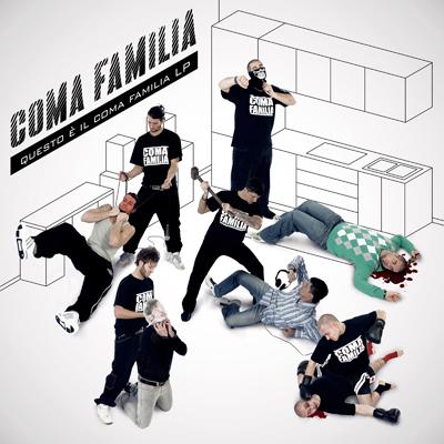 la foto della copertina del disco dei coma familia